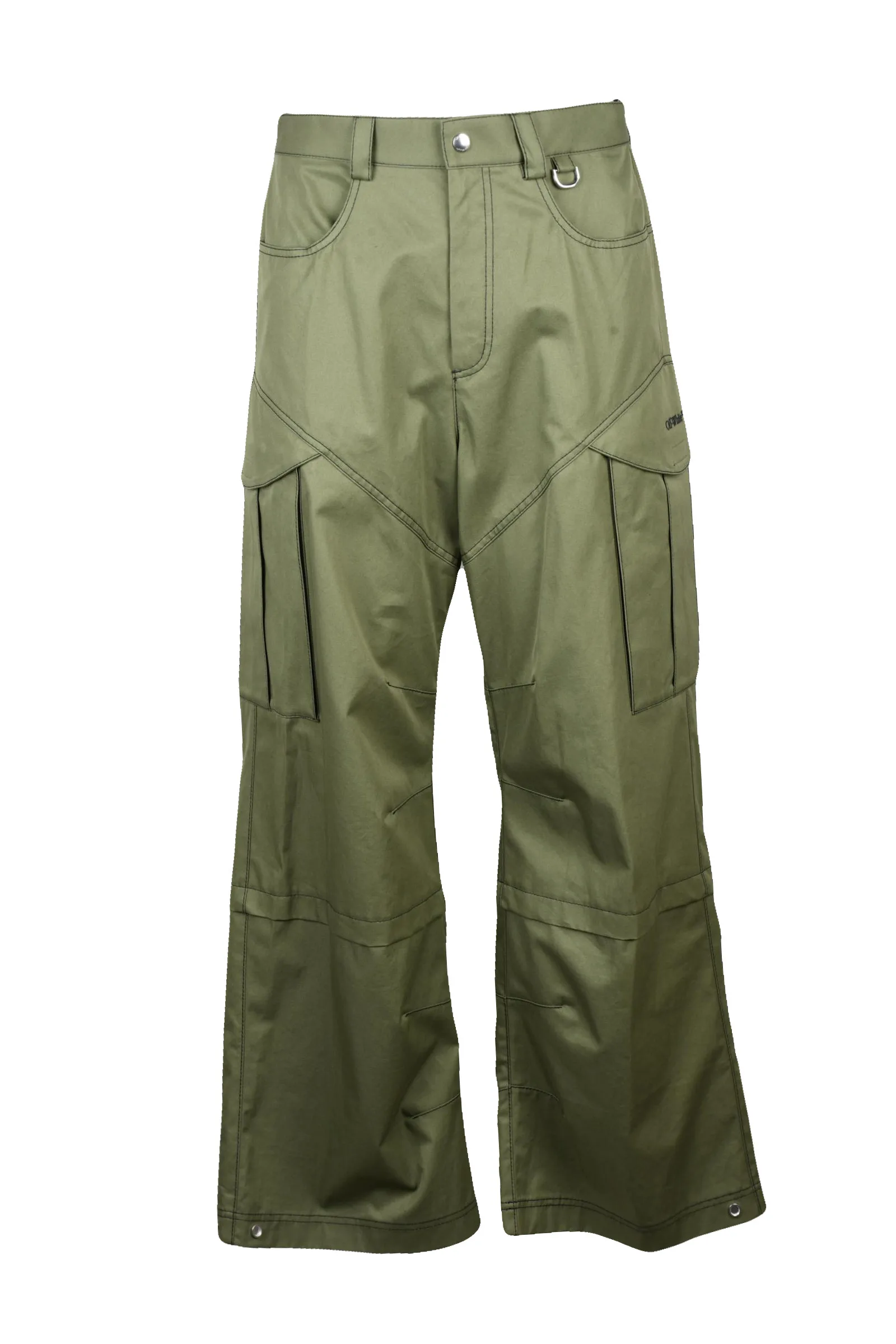 Pantalone Cargo Verde