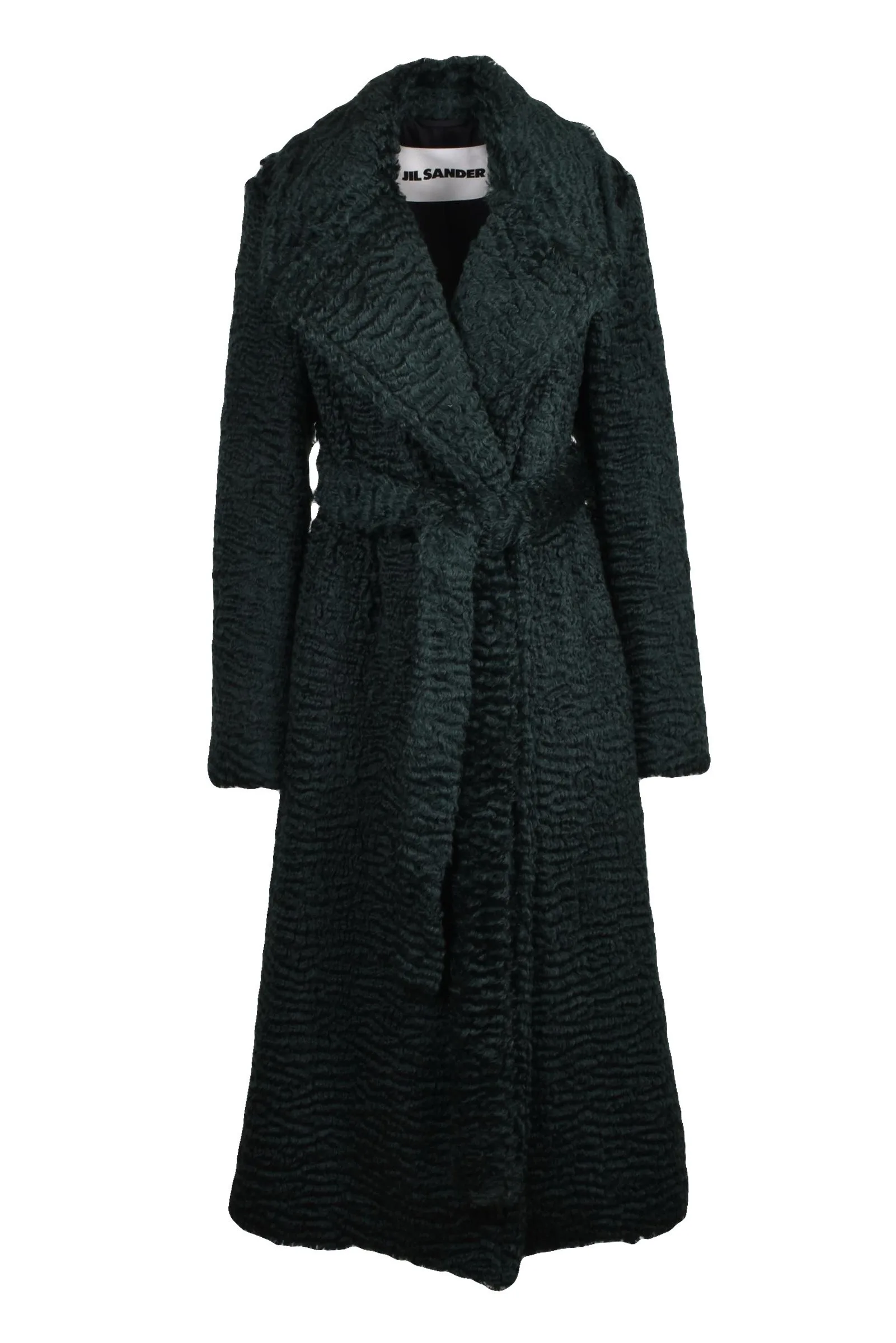 Cappotto in Mohair Verde