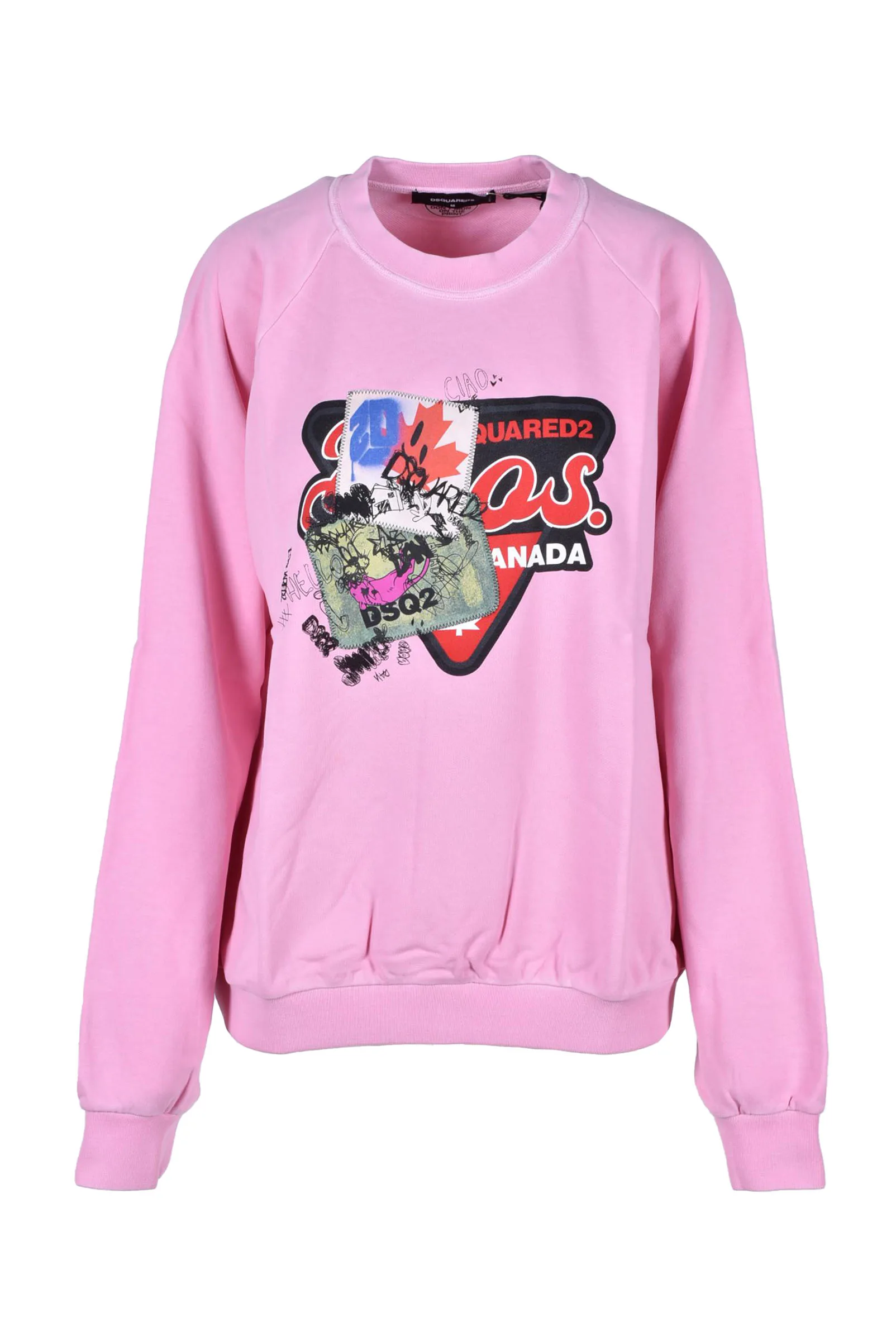 Felpa Donna Rosa
