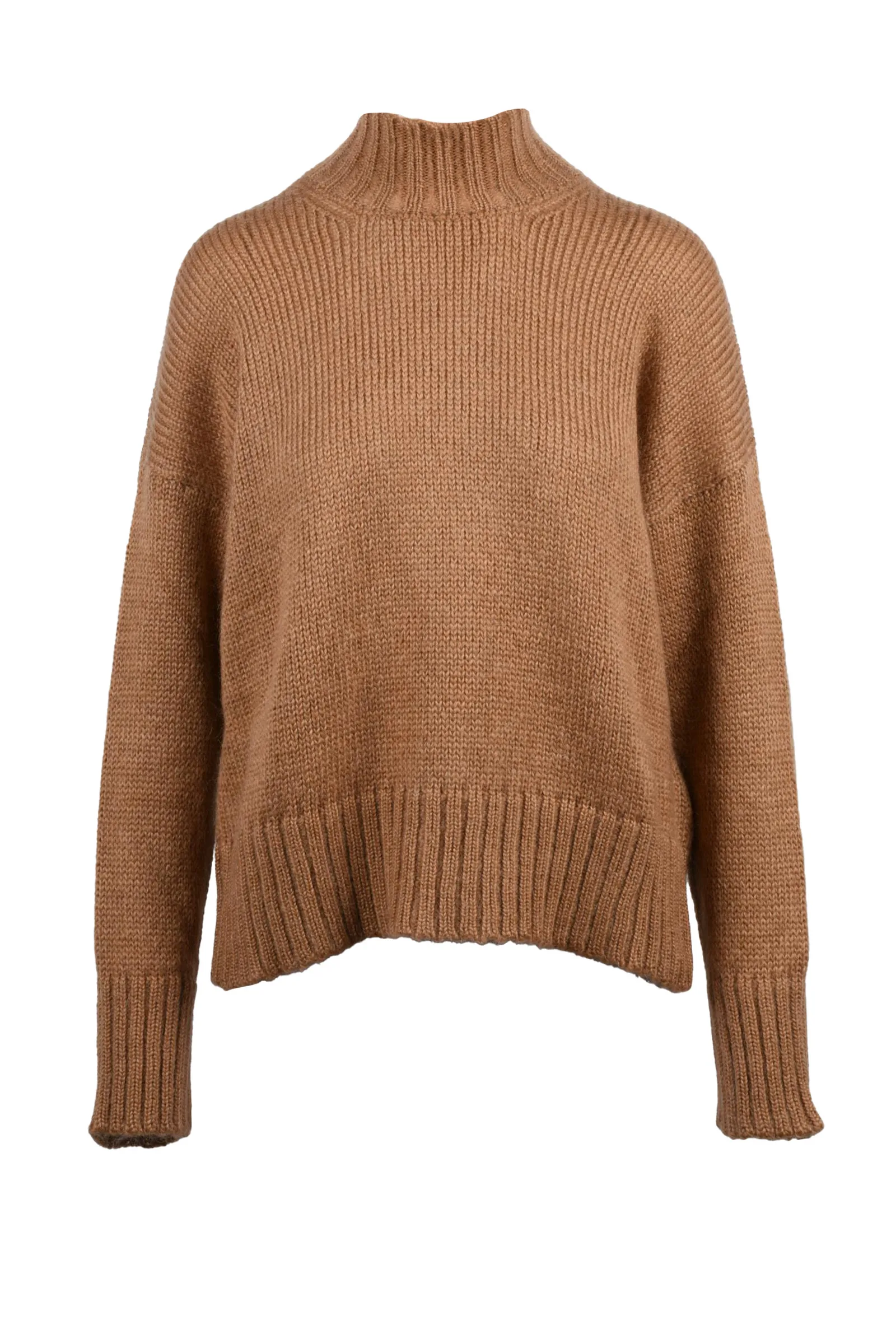 Maglione a lupetto Marrone