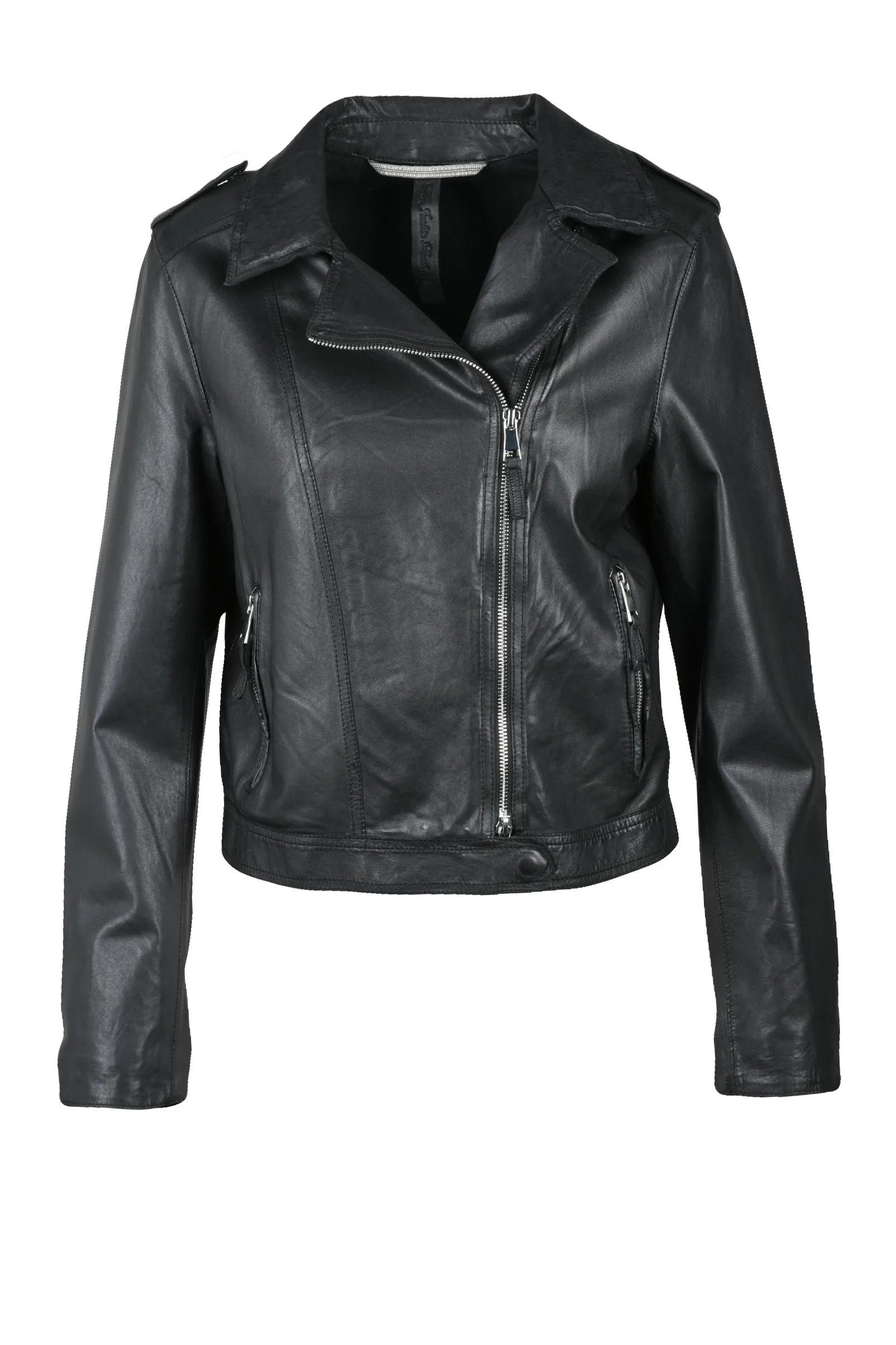 Chiodo in Pelle Nero