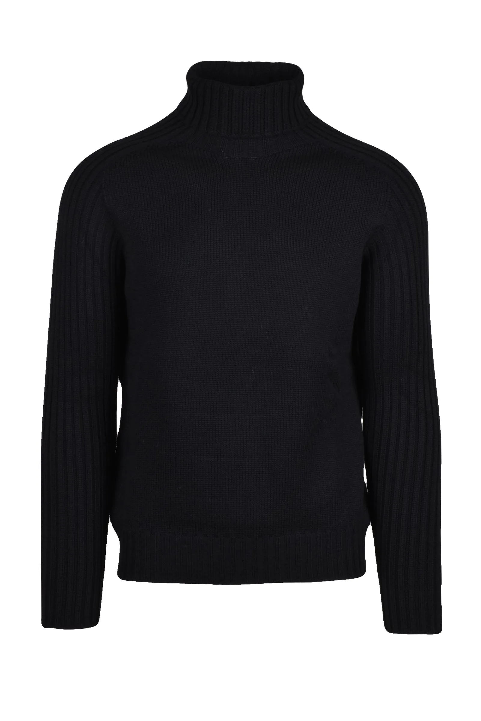 Maglione Collo Alto Nero