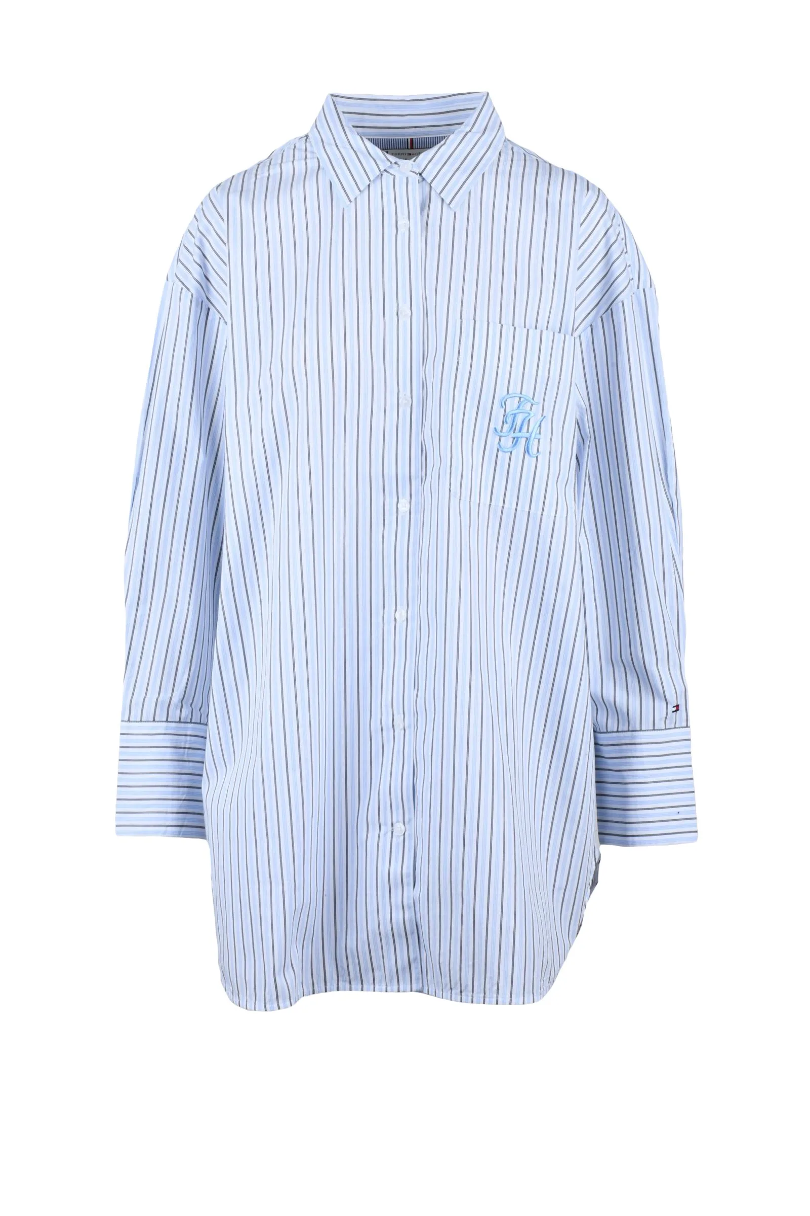Camicia Oversize Azzurro