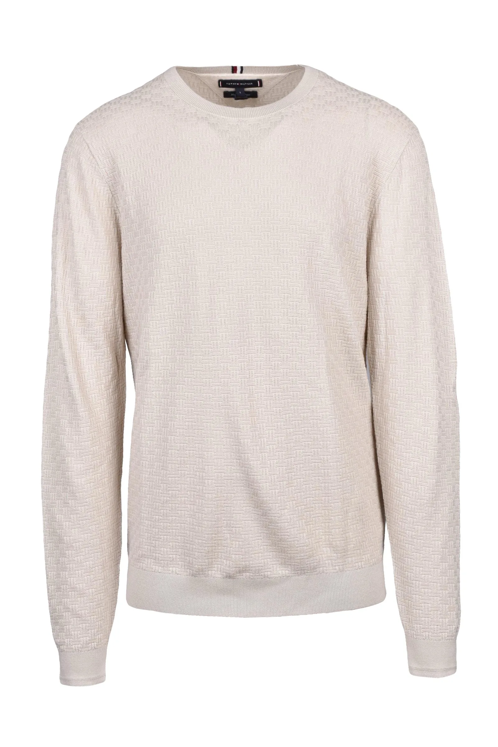 Maglia Pullover Girocollo Beige