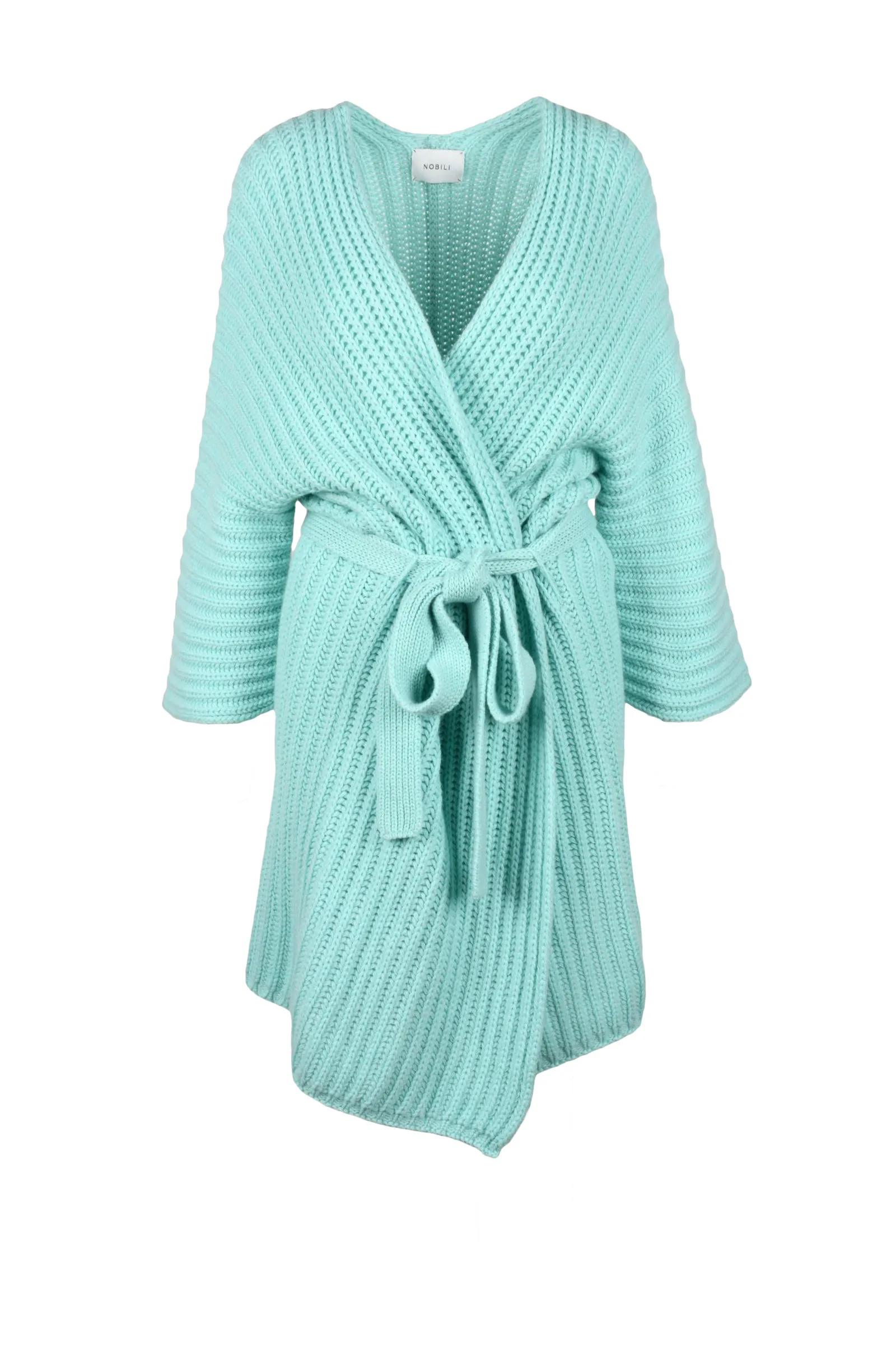 Cardigan in Cashmere Verde