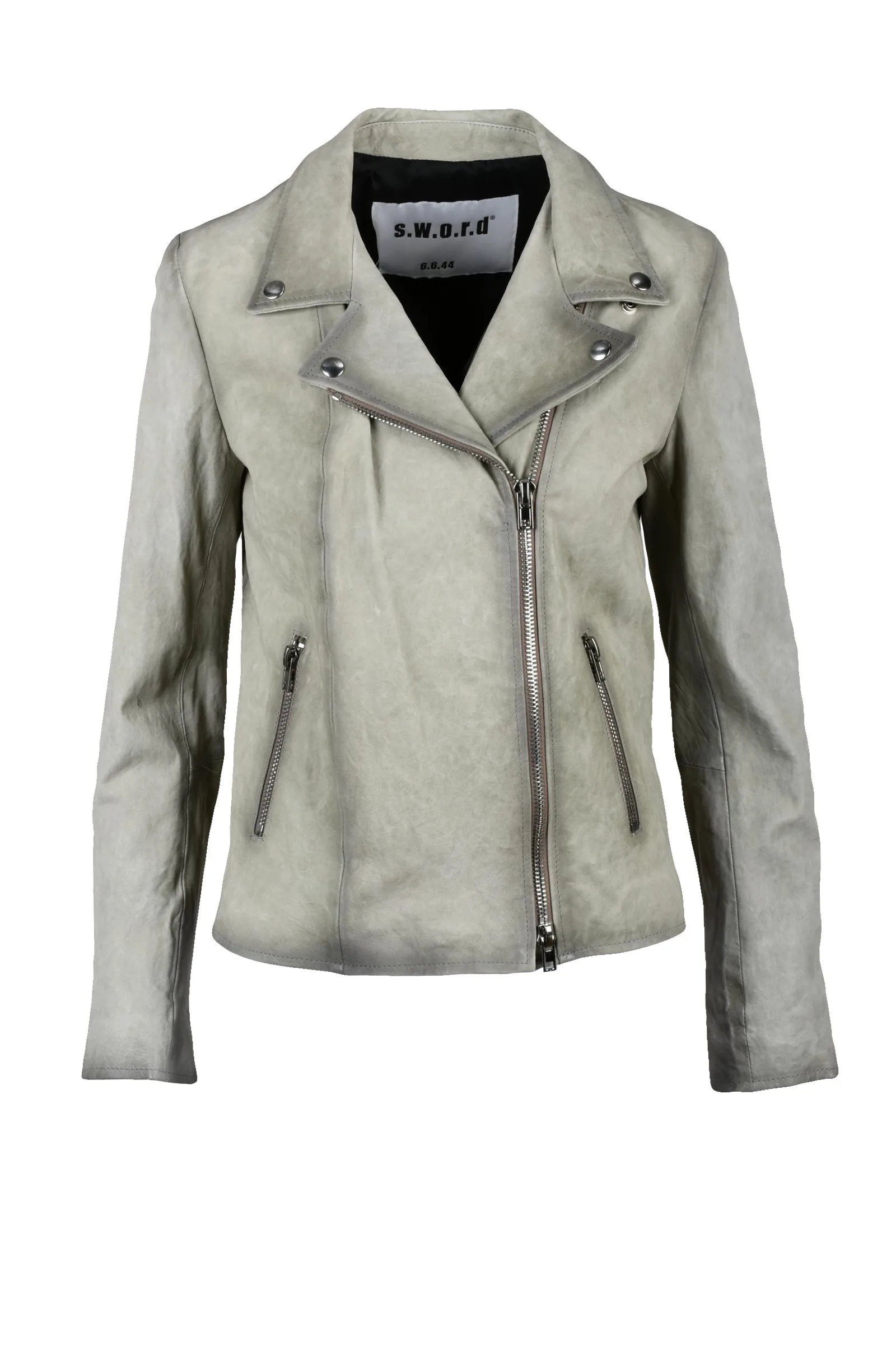 S.w.o.r.d. Chiodo Pelle Beige