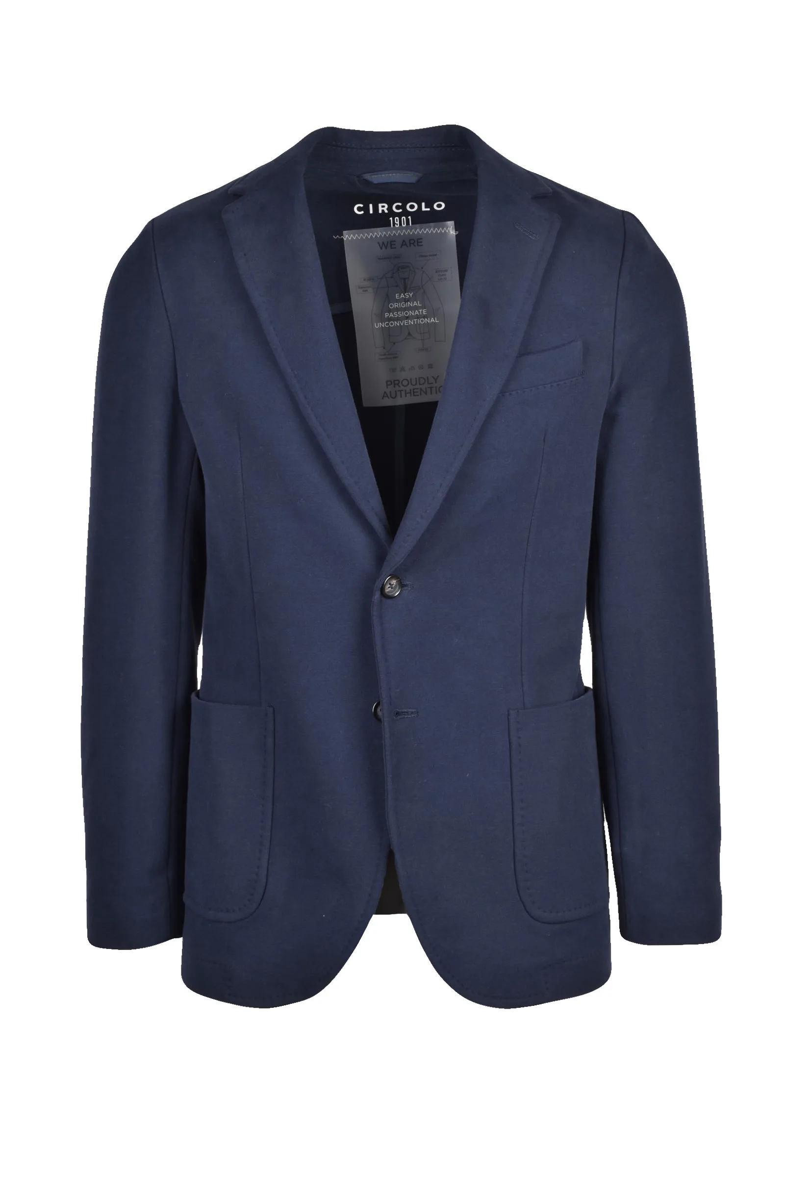 Giacca in Felpa Blu