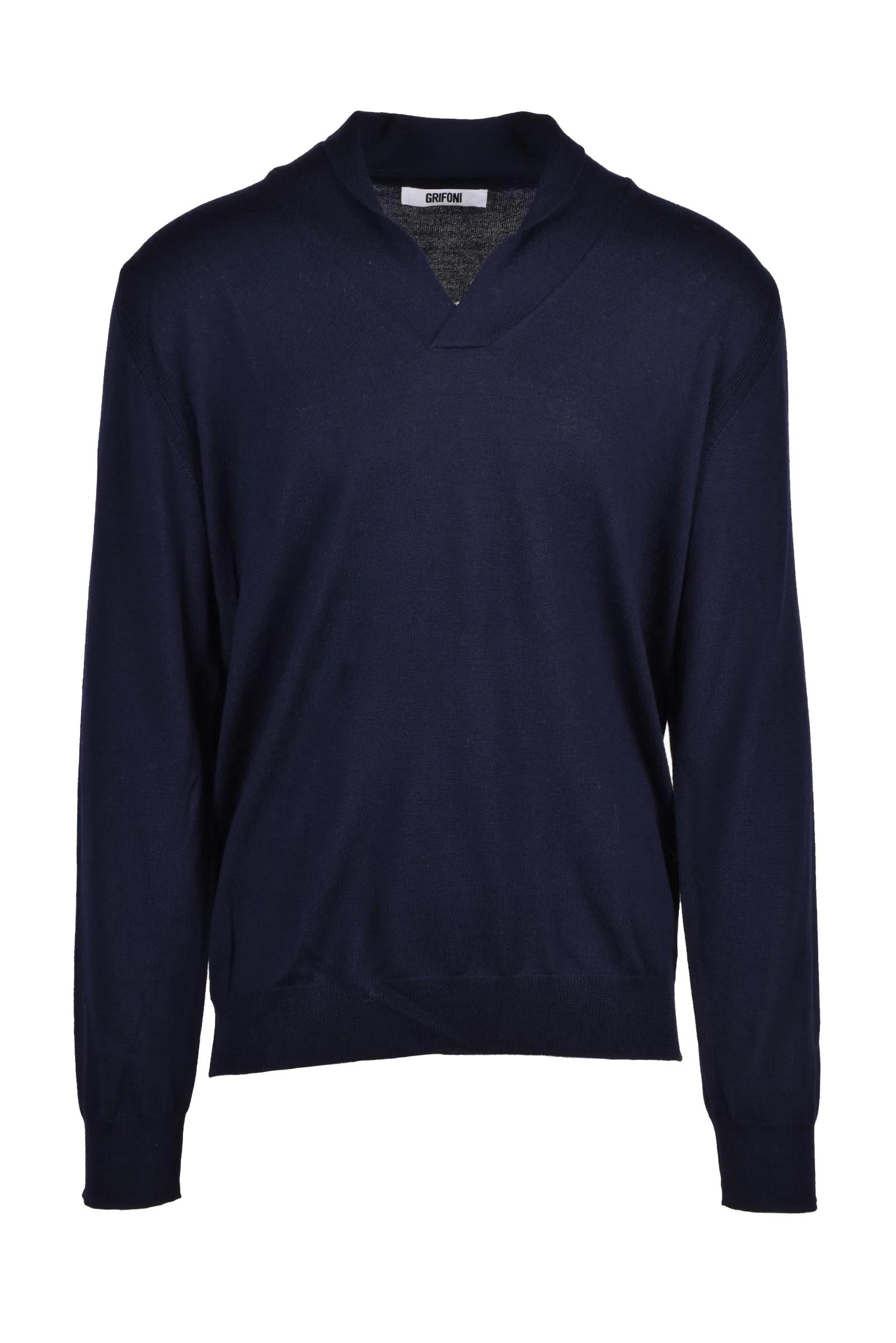 Pullover a V Multicolore