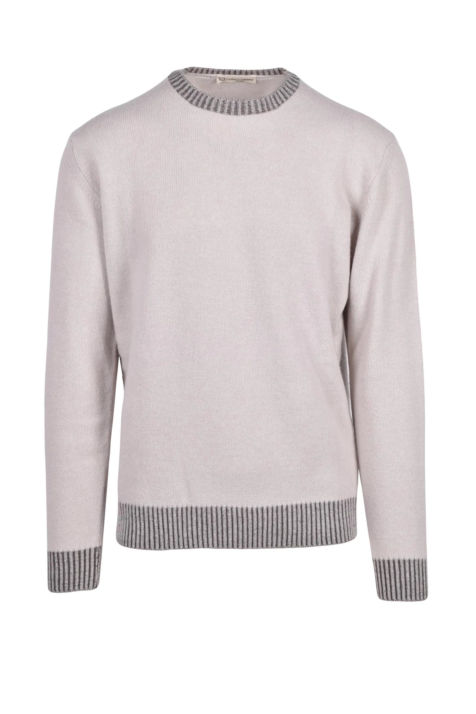 Pullover Girocollo Beige