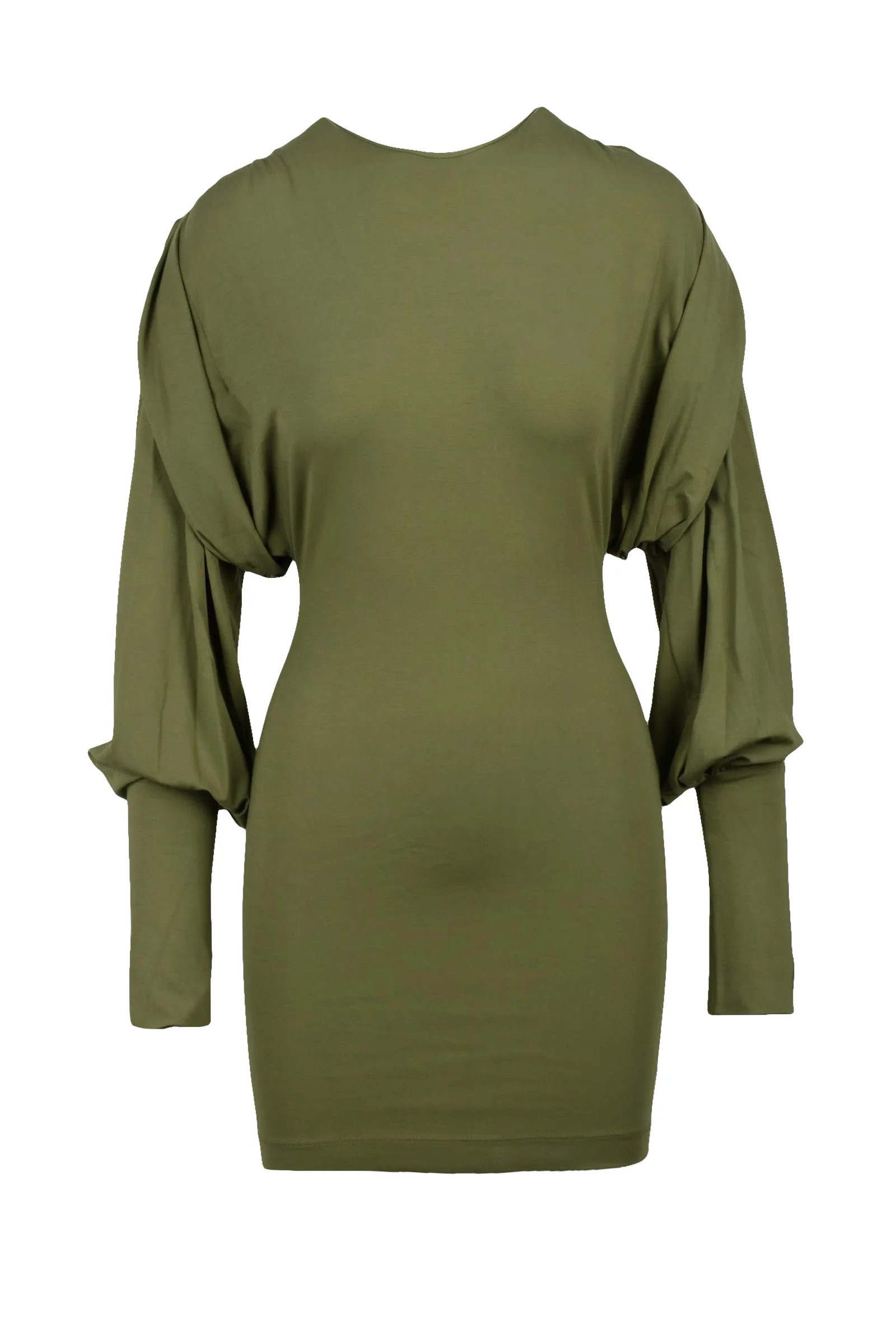 Tubino in Jersey Verde