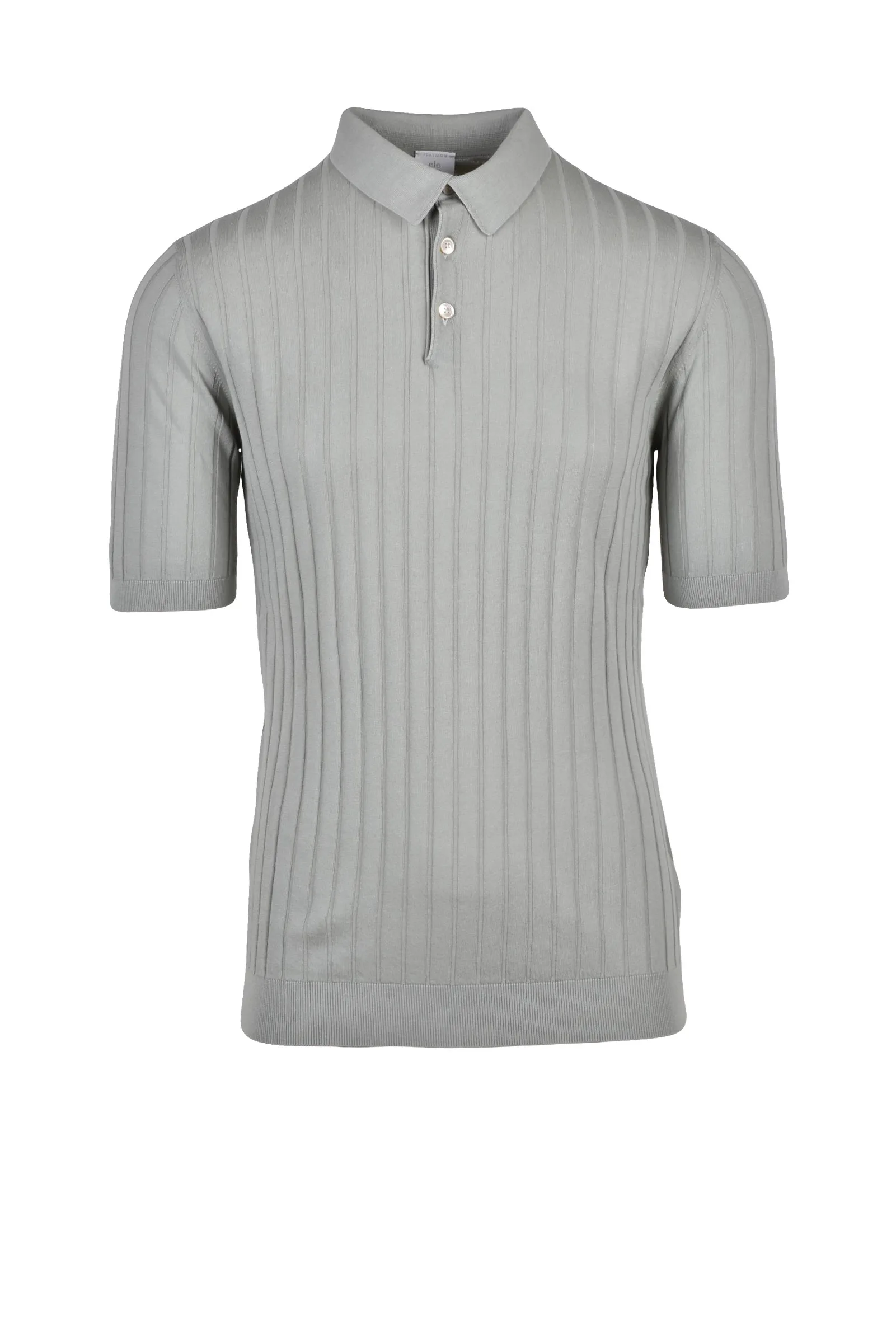 Polo in Maglia Verde