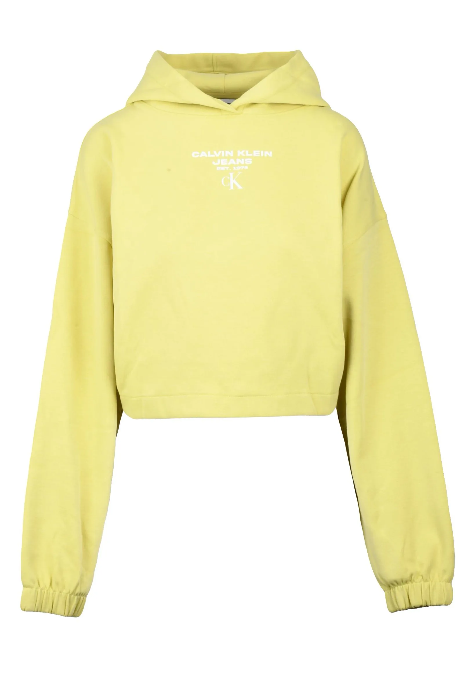 Felpa Corta Giallo