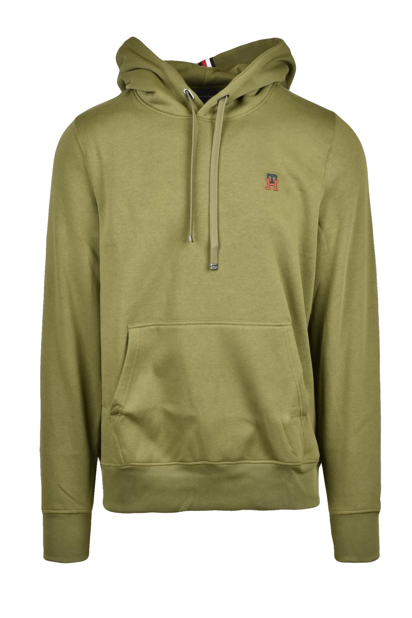 Felpa con Cappuccio Verde