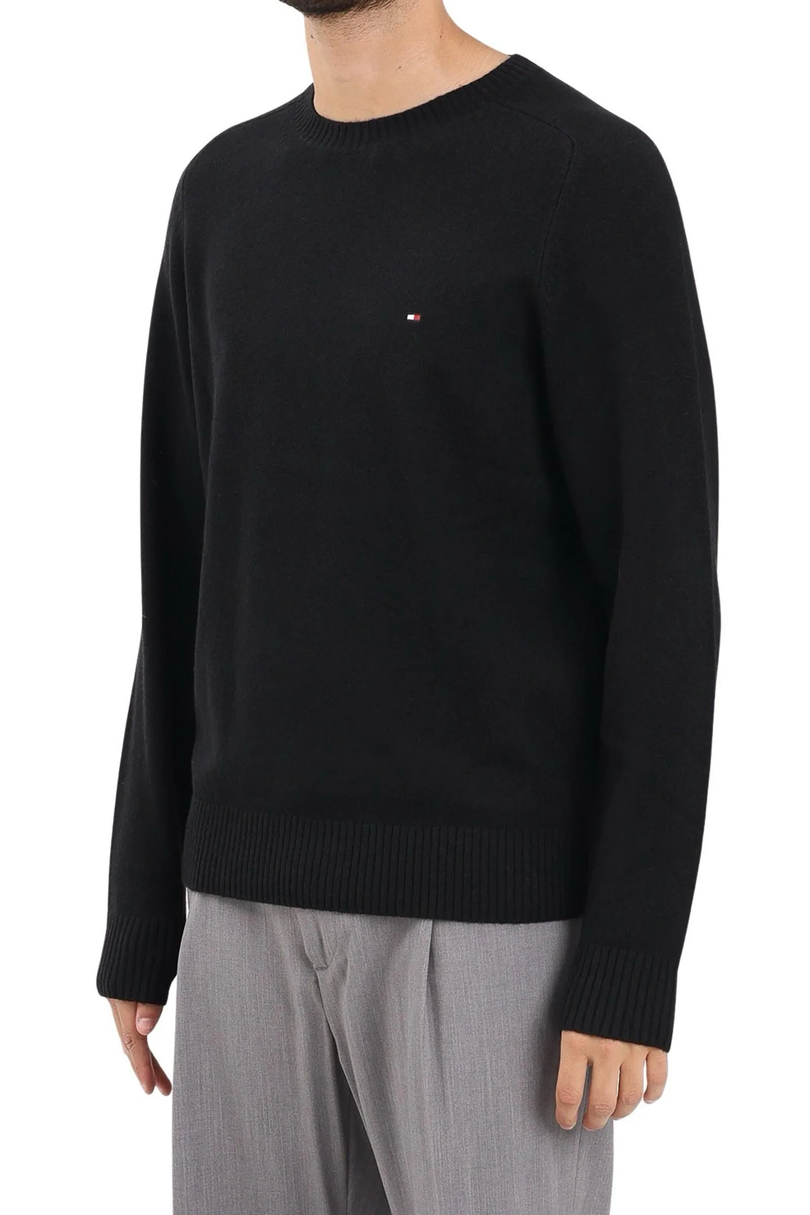 Maglia Pullover Girocollo Nero