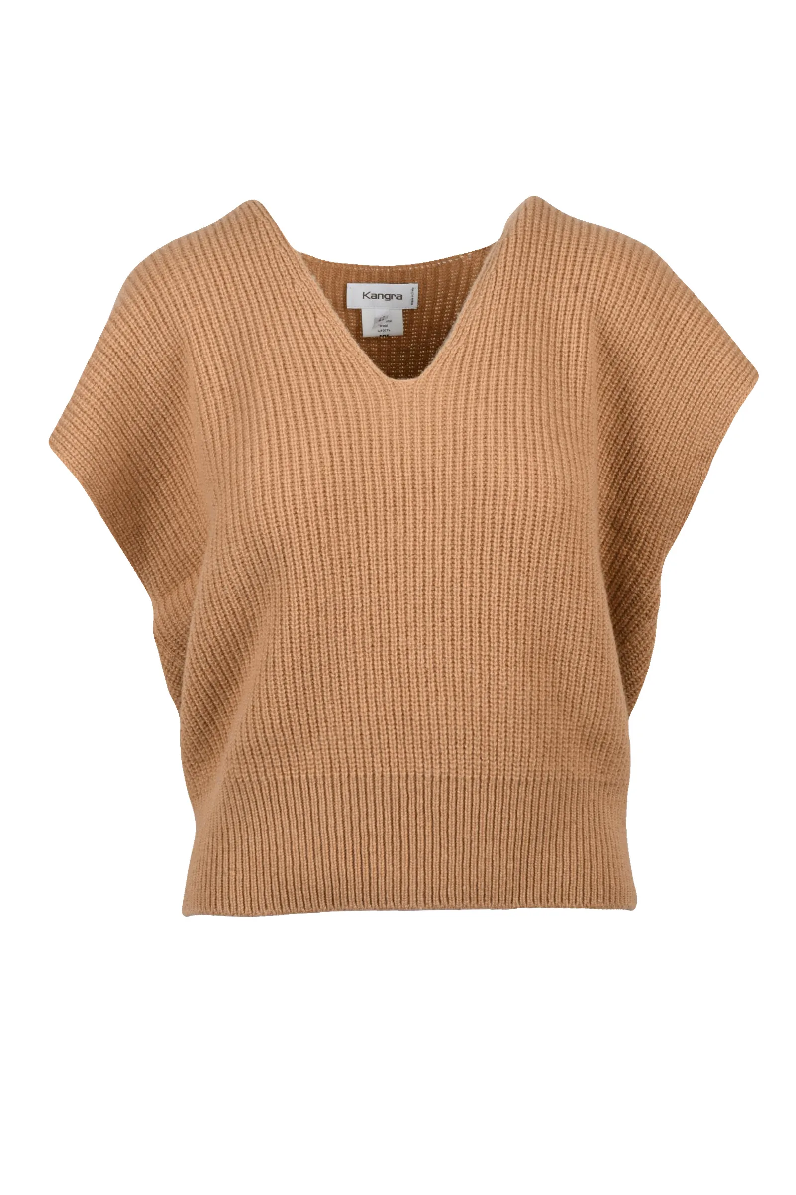 Gilet Cannettato Beige
