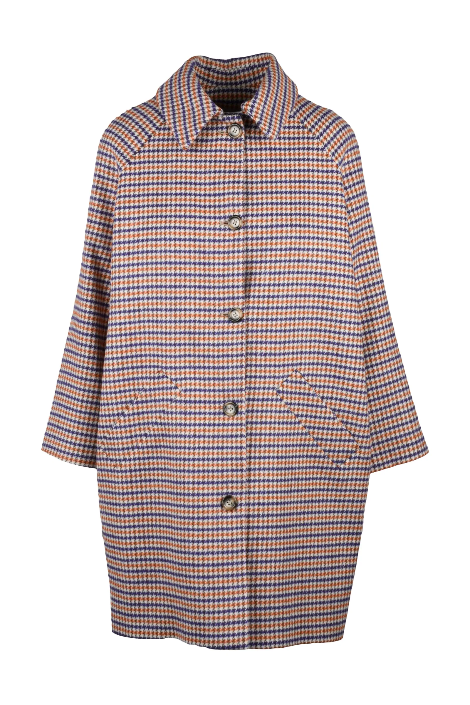 Cappotto Lungo Arancione