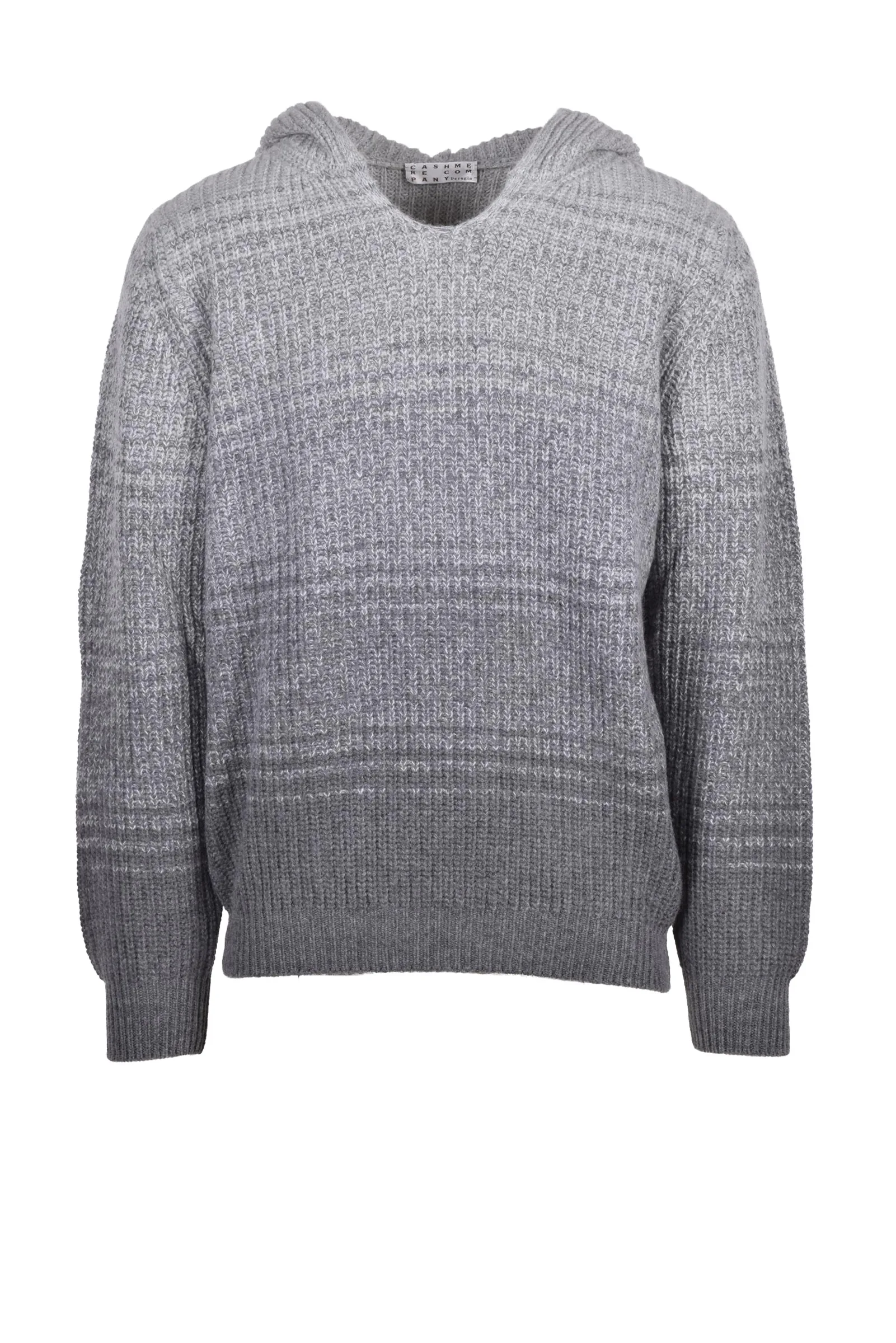 Maglione con Cappuccio Grigio