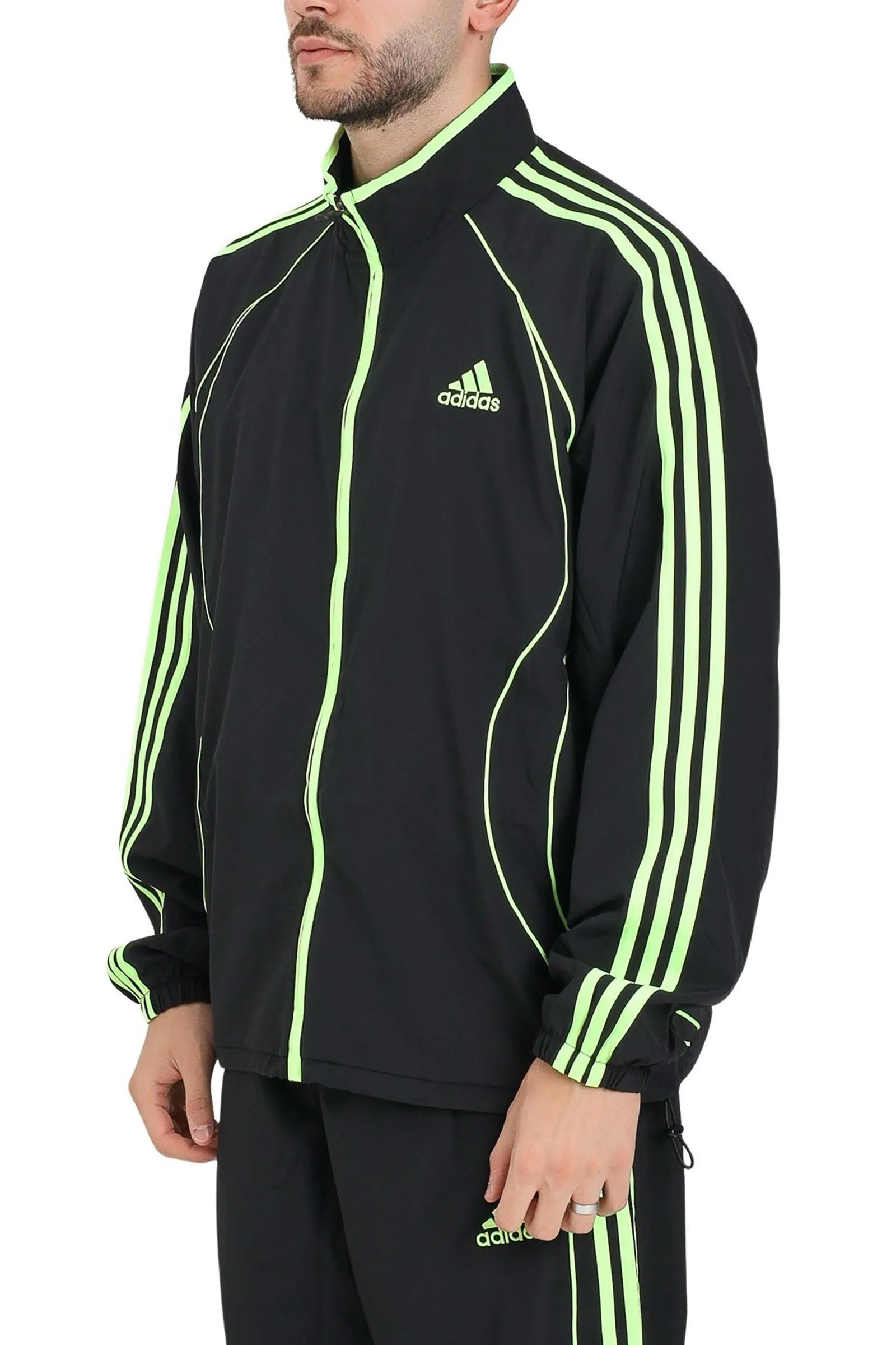 Felpa con Zip Nero