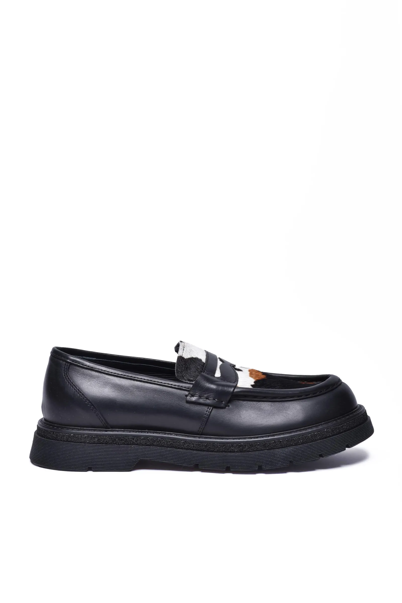 Mocassino con Cavallino Nero