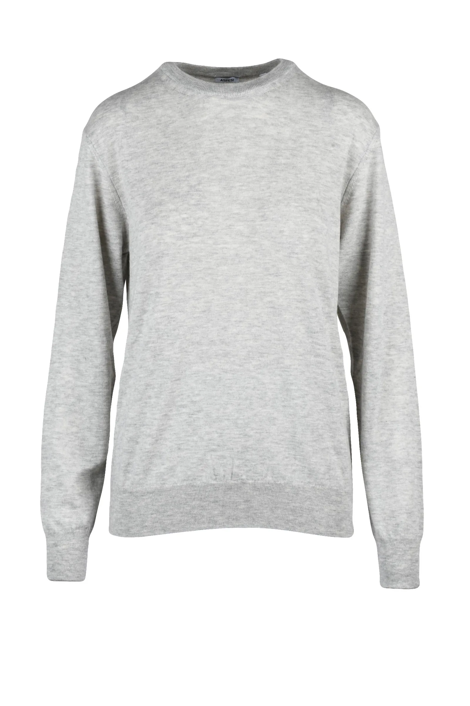 Pullover Girocollo Donna Grigio