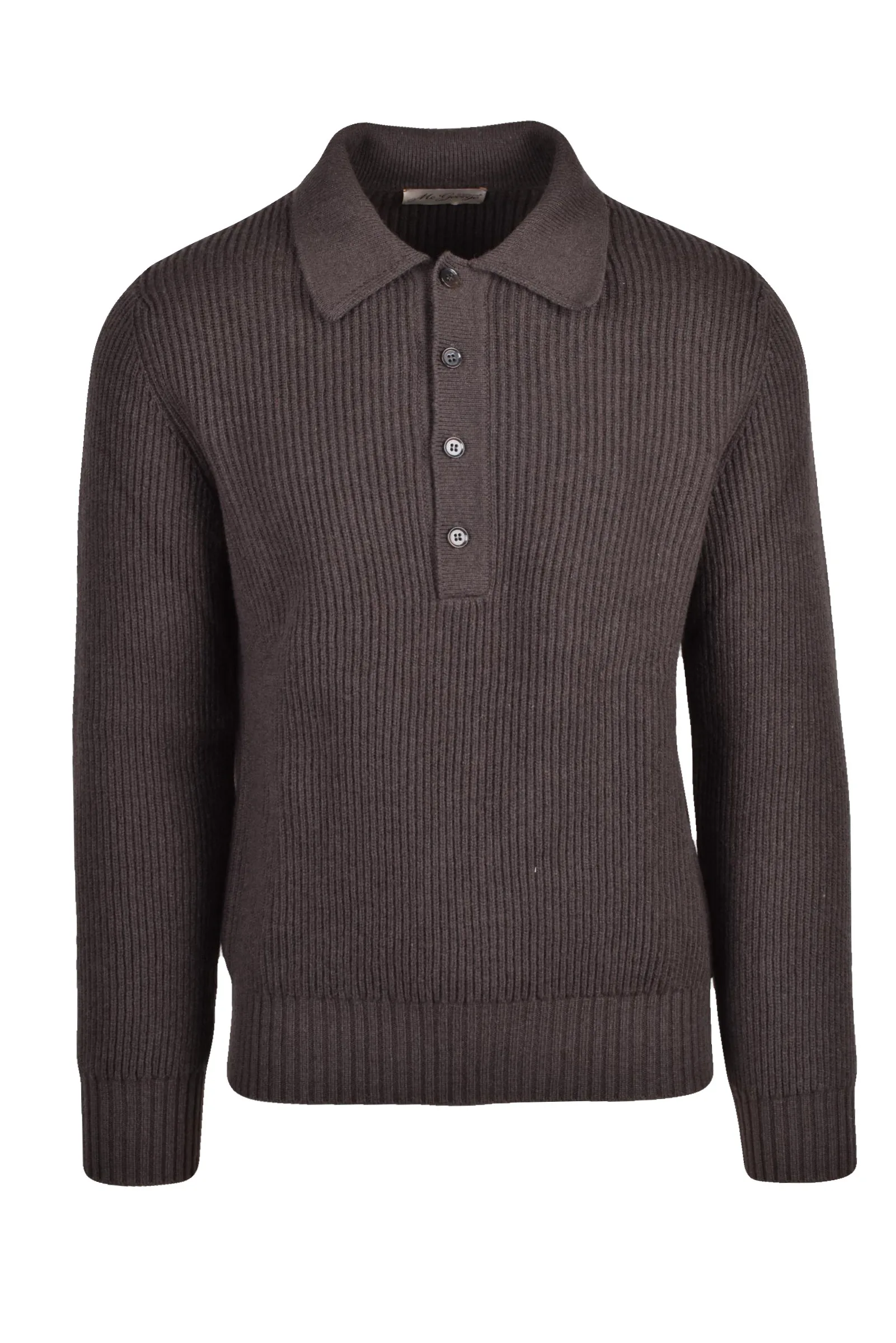 Maglione Polo Marrone
