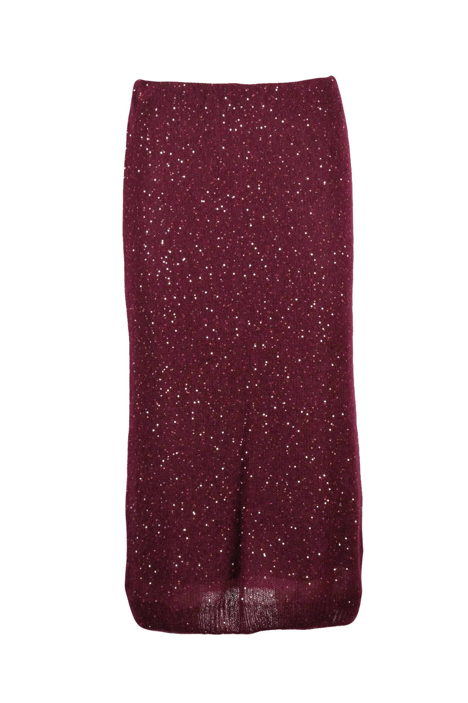 Gonna longuette Rosso