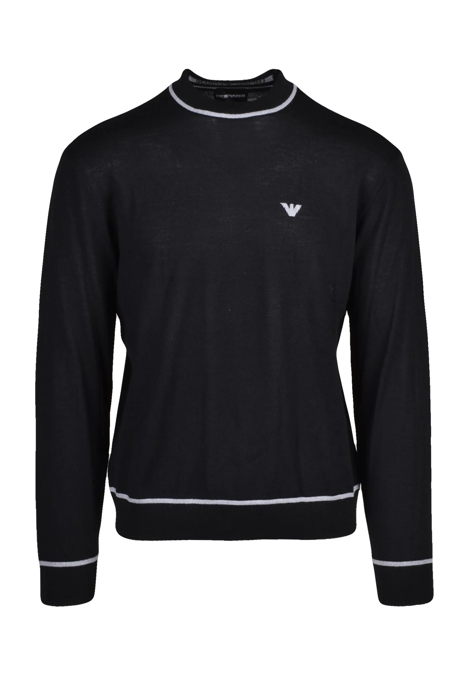 Pullover Girocollo Nero