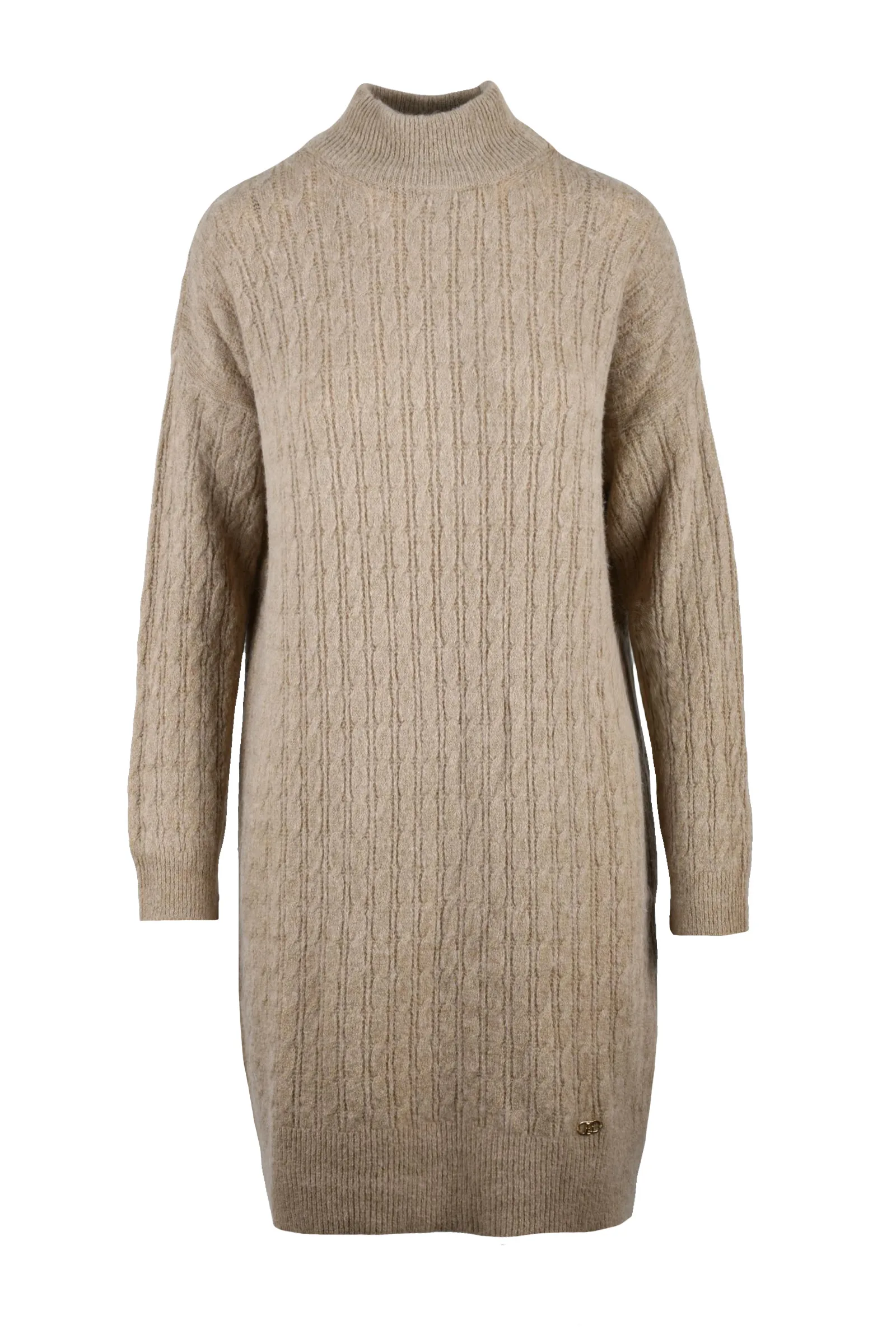 Abito in Maglia Beige