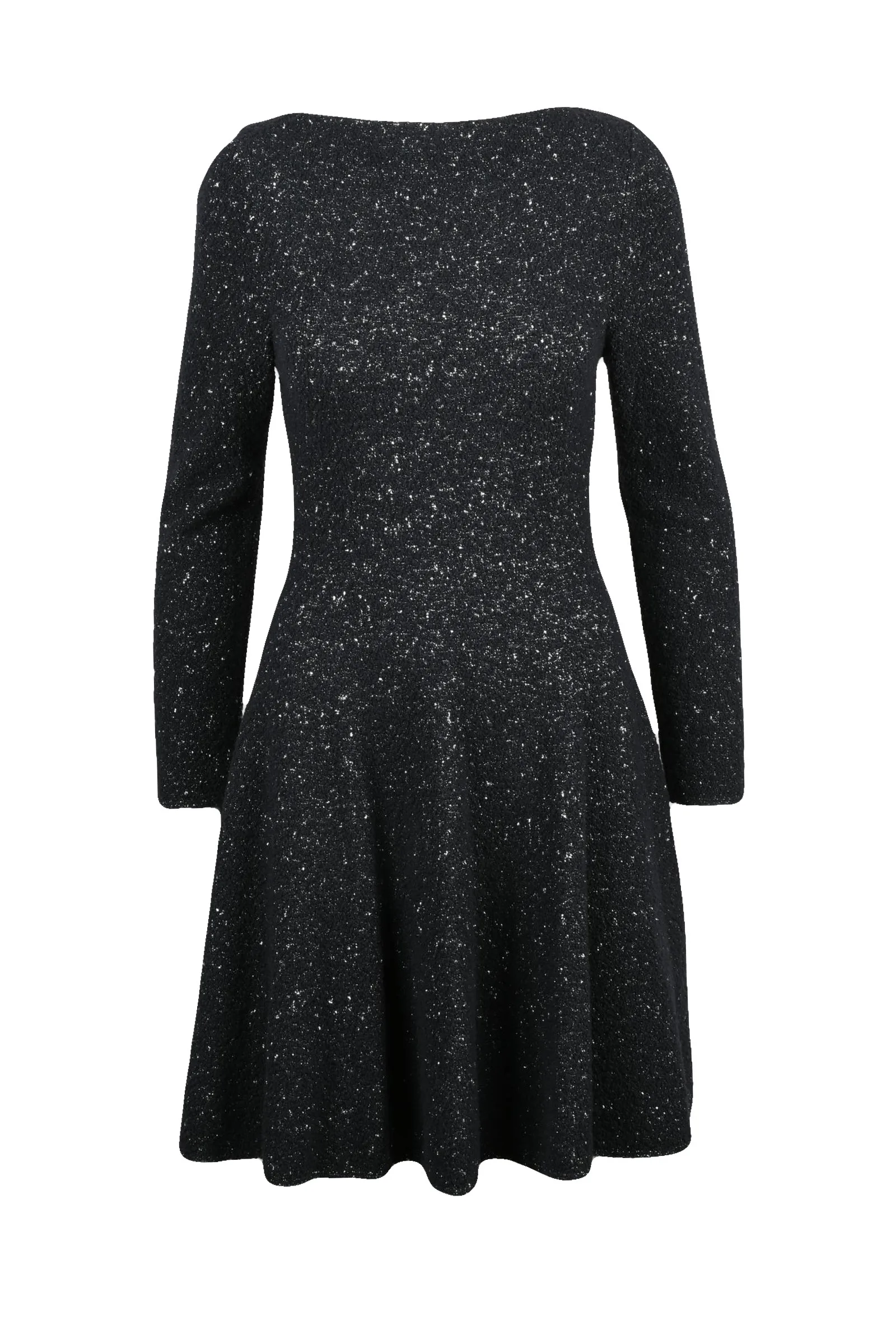 Abito in Maglia Nero