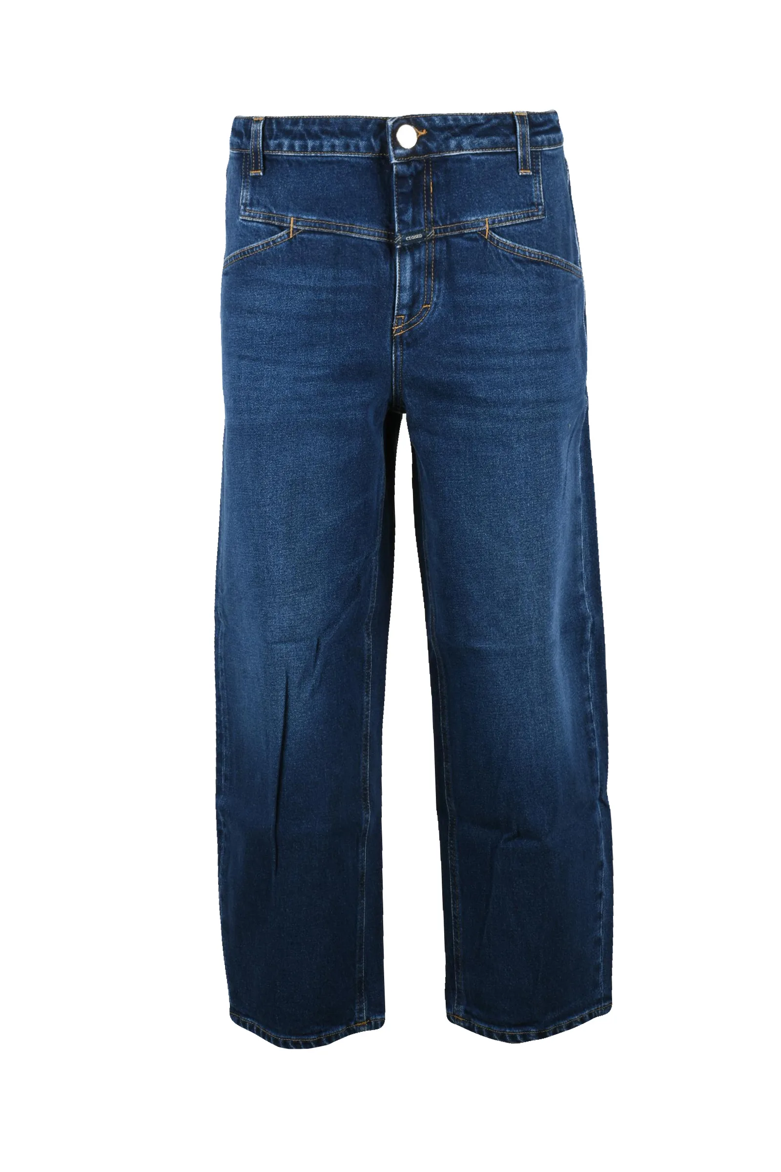 Jeans Cropped Blu