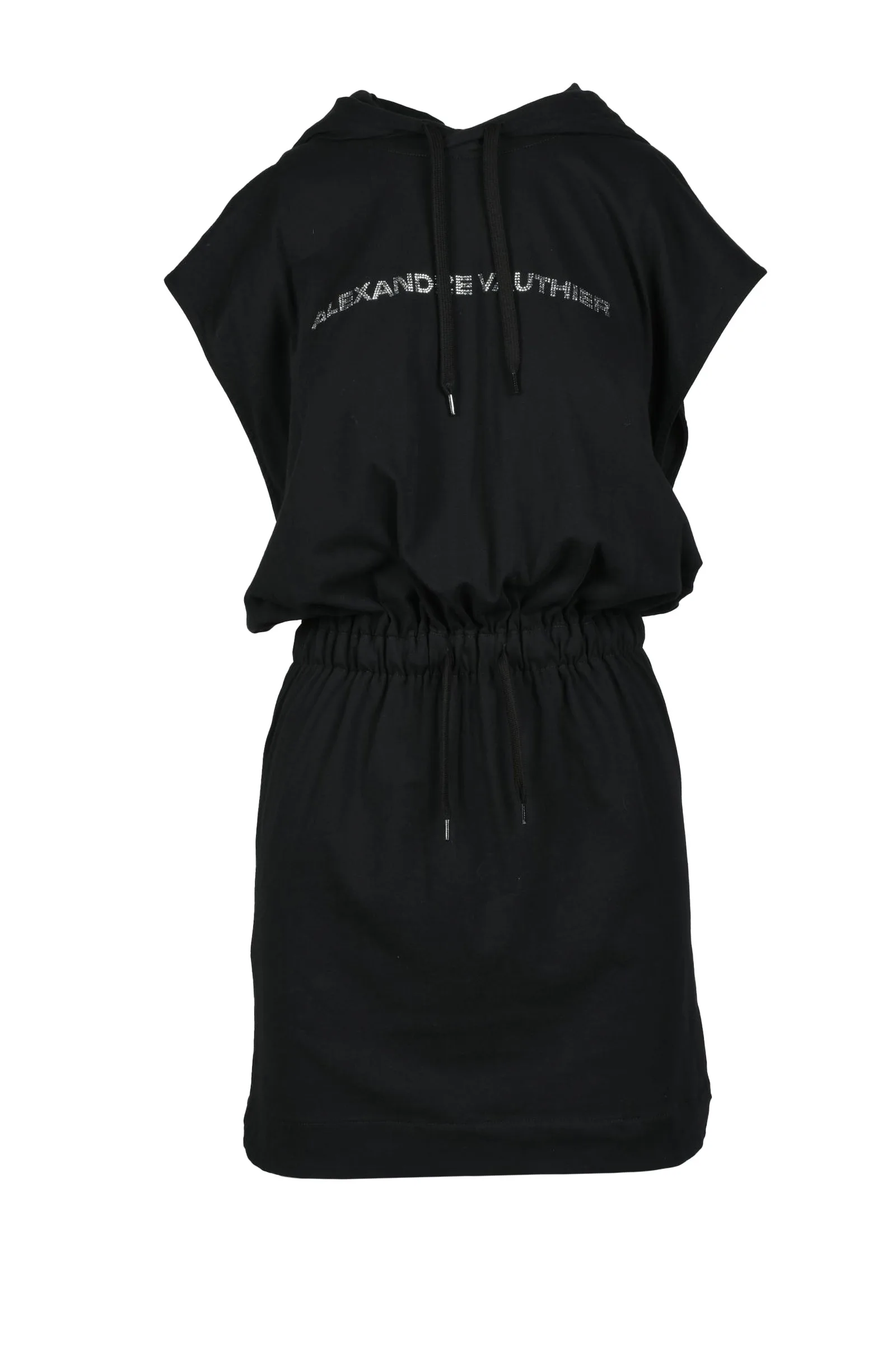 Abito in Cotone Nero
