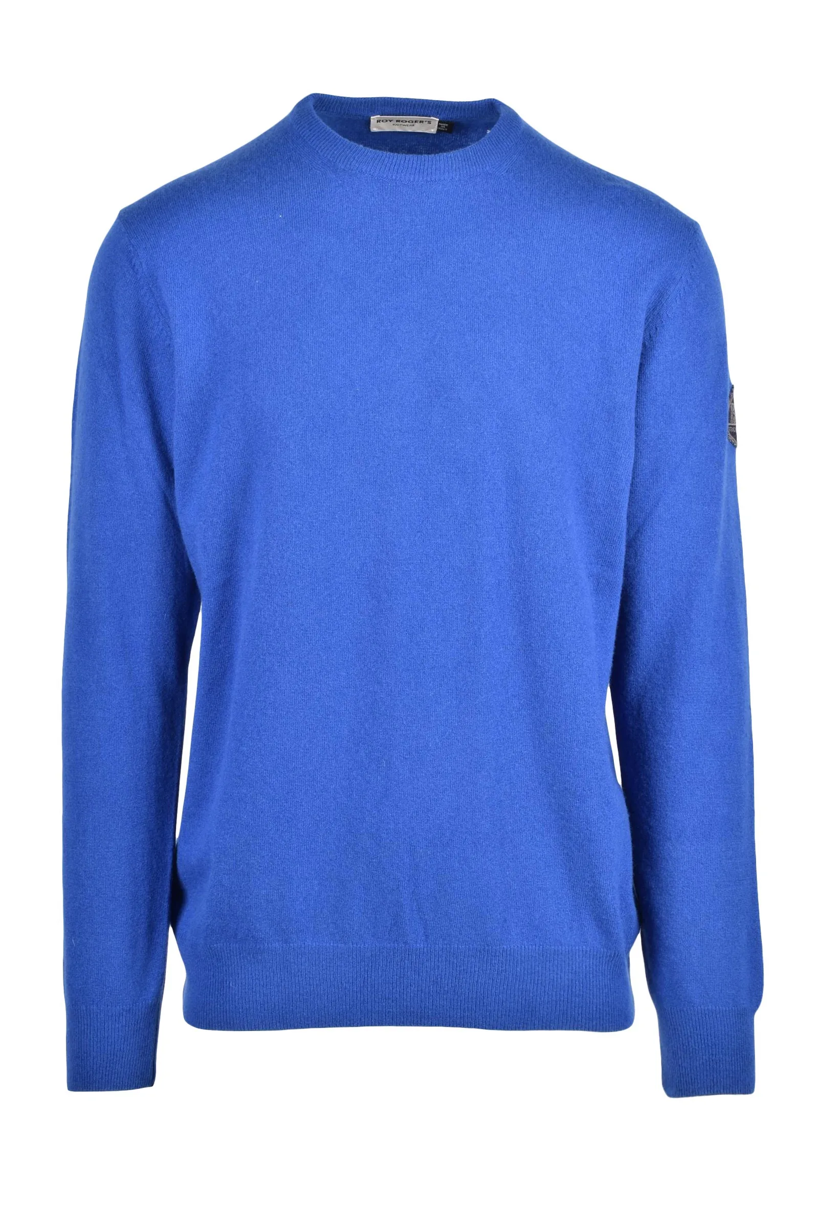 Pullover Girocollo Azzurro