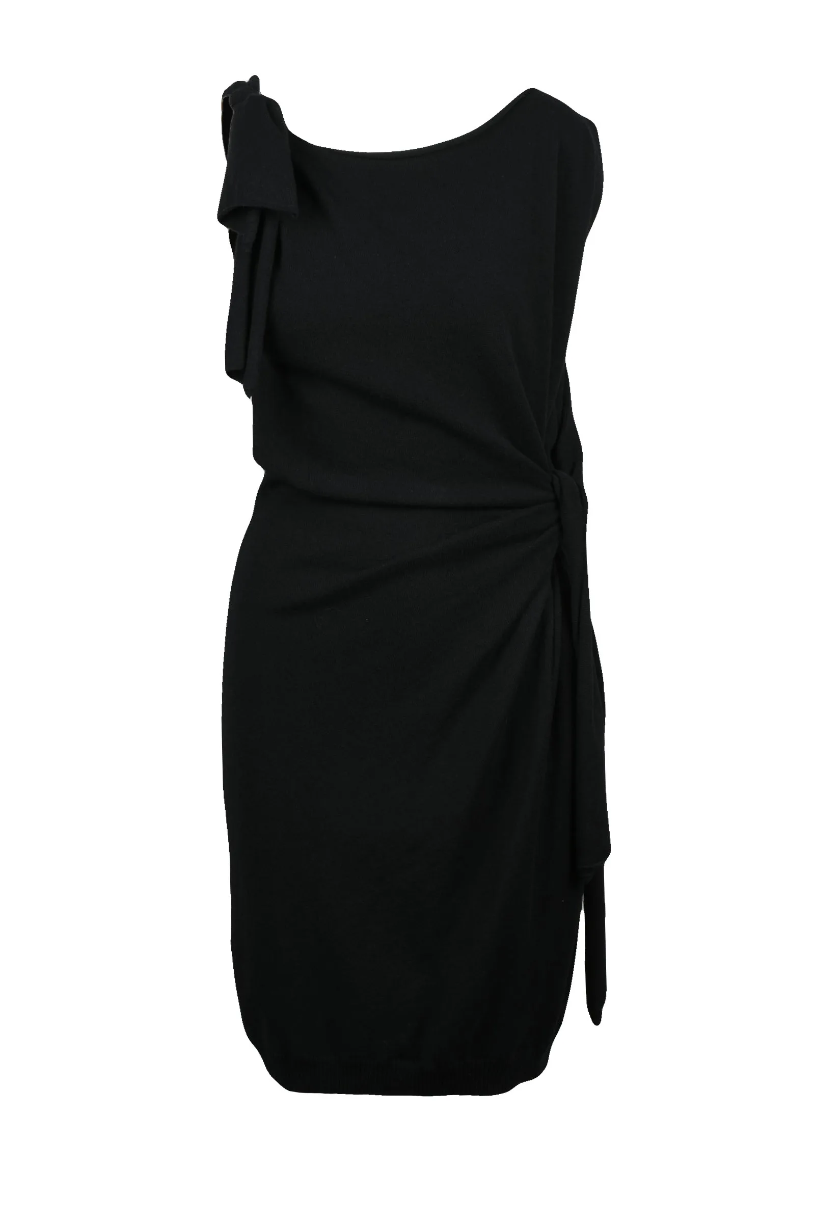Abito in Maglia Nero
