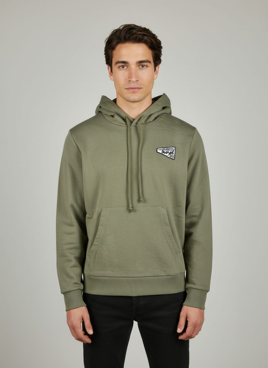 Grünes Sweatshirt