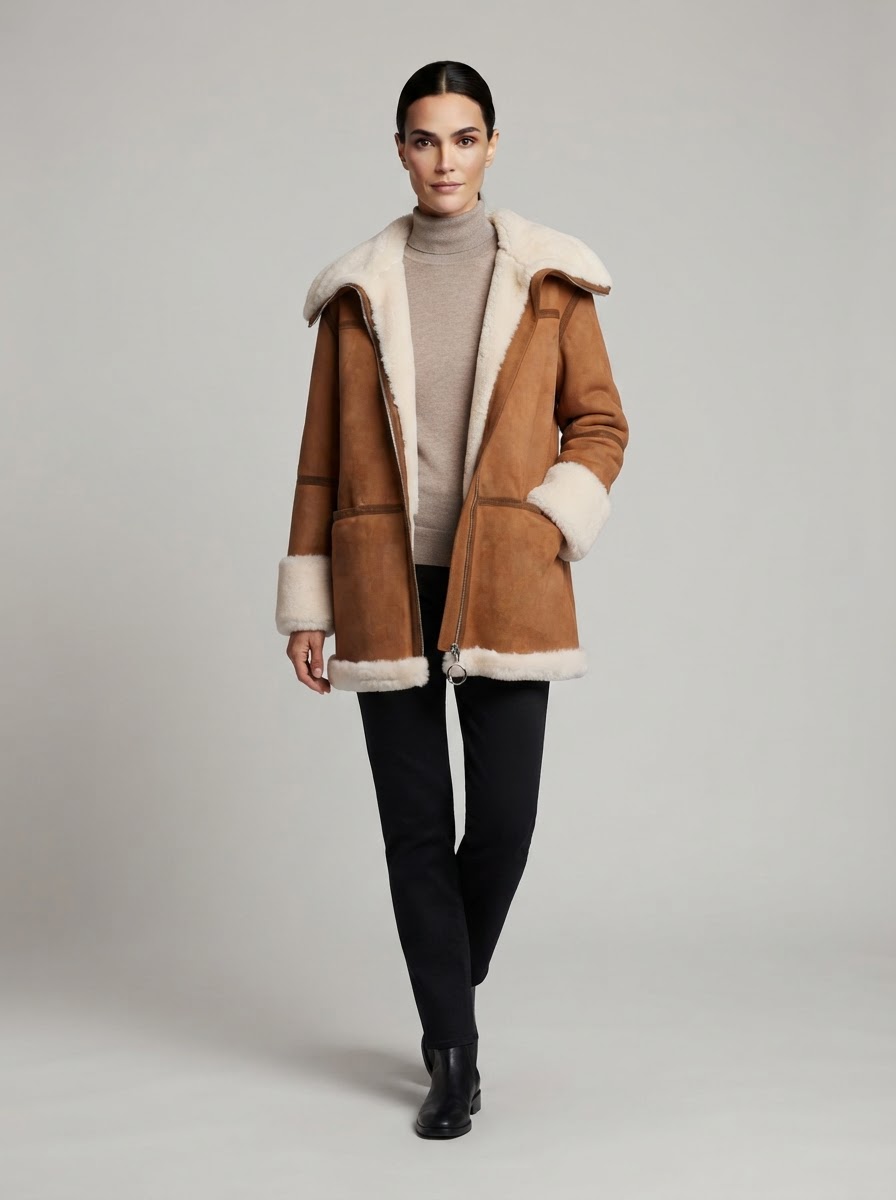 Veste marron