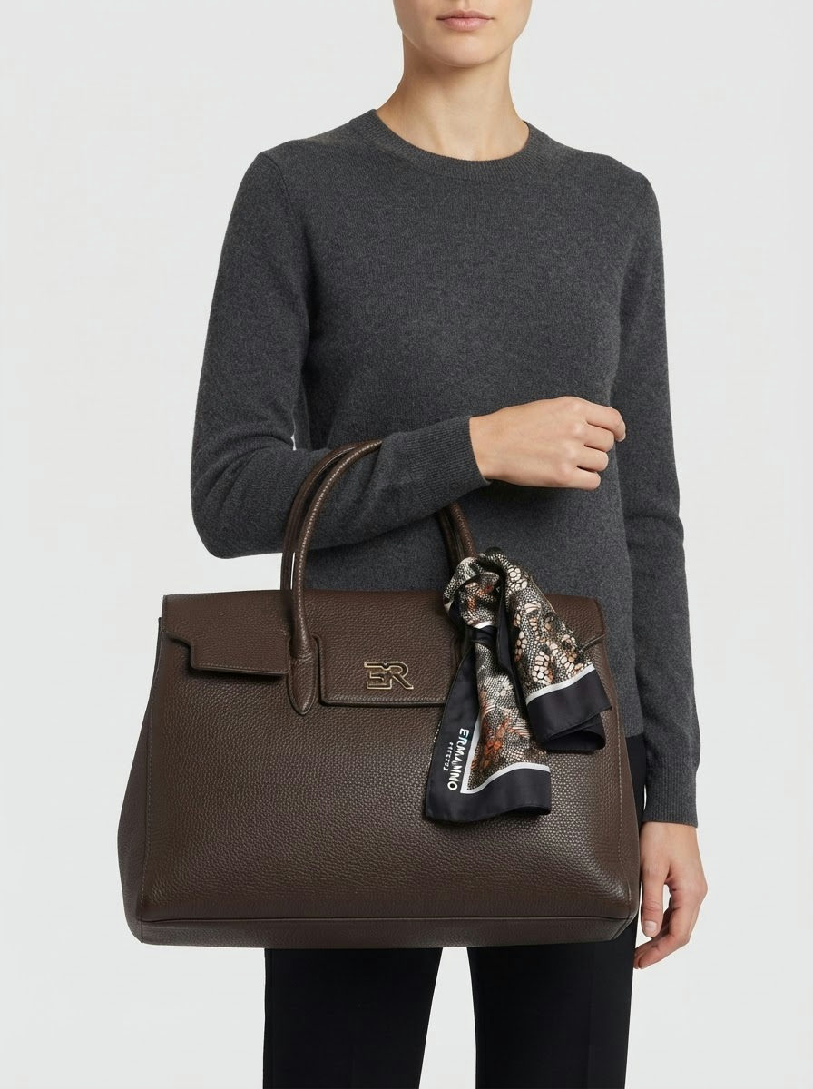 Borsa a Mano Marrone