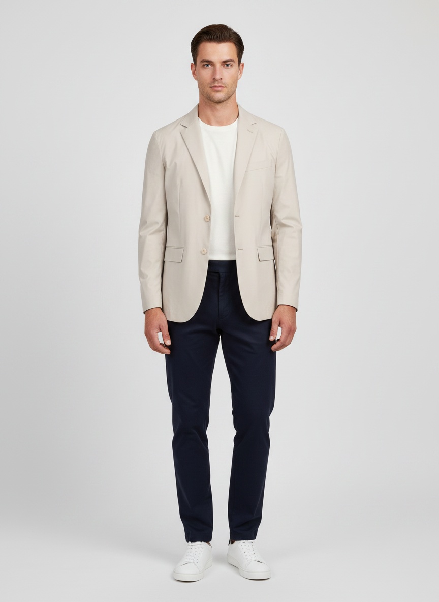 Aomori Beige Jacke
